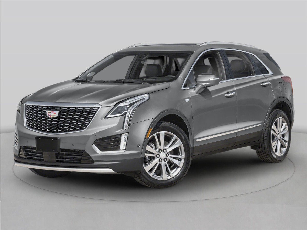 2026 Cadillac XT5 Premium Luxury in Radiant Red Tintcoat — front three-quarter view