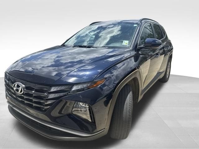 2023 Hyundai Tucson — rear three-quarter view